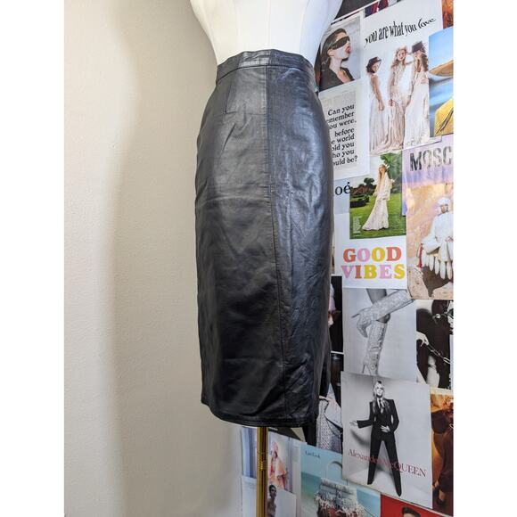 Cedars Dresses & Skirts - Vintage Cedars Leather Skirt